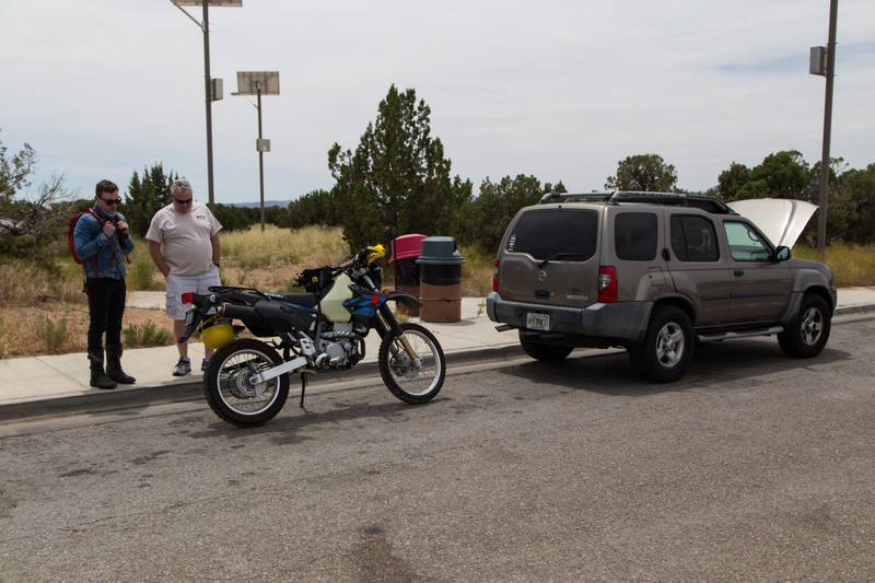 Rest stop on the way to Moab